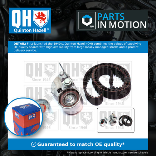 Timing belt kit - belt, fits