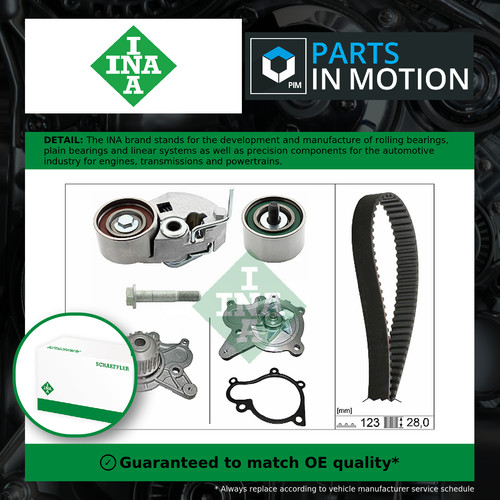 Timing belt water pump - water, kit