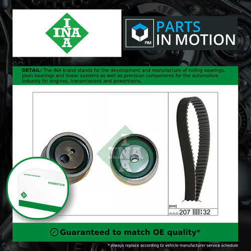 Timing belt kit fits hyundai - belt,