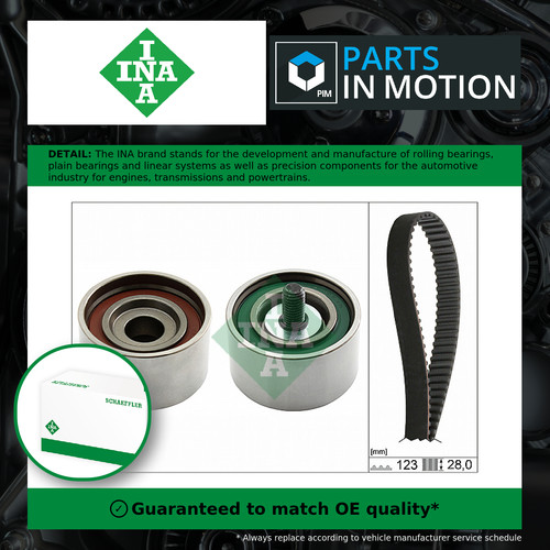 Timing belt kit fits hyundai - belt,